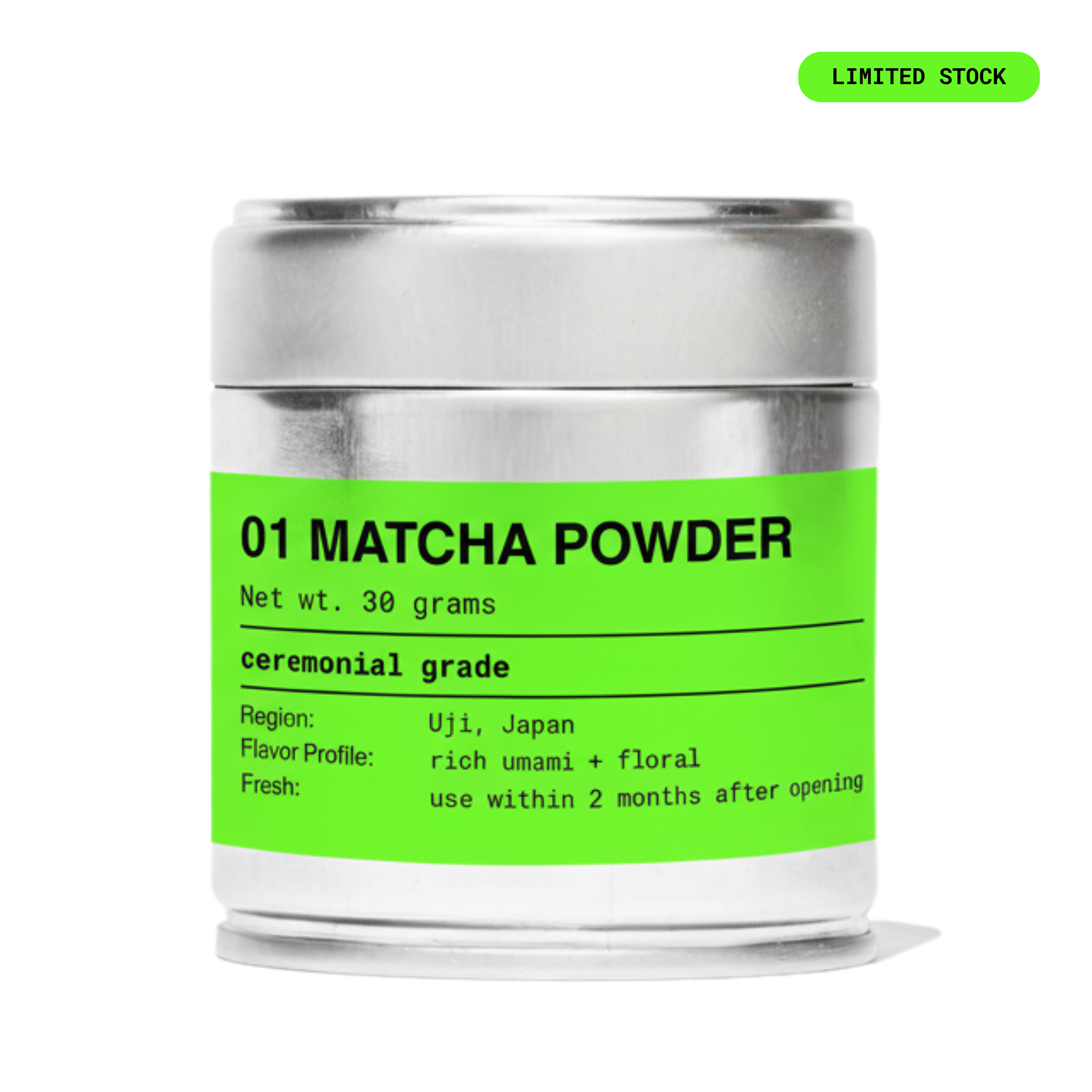 01 MATCHA POWDER