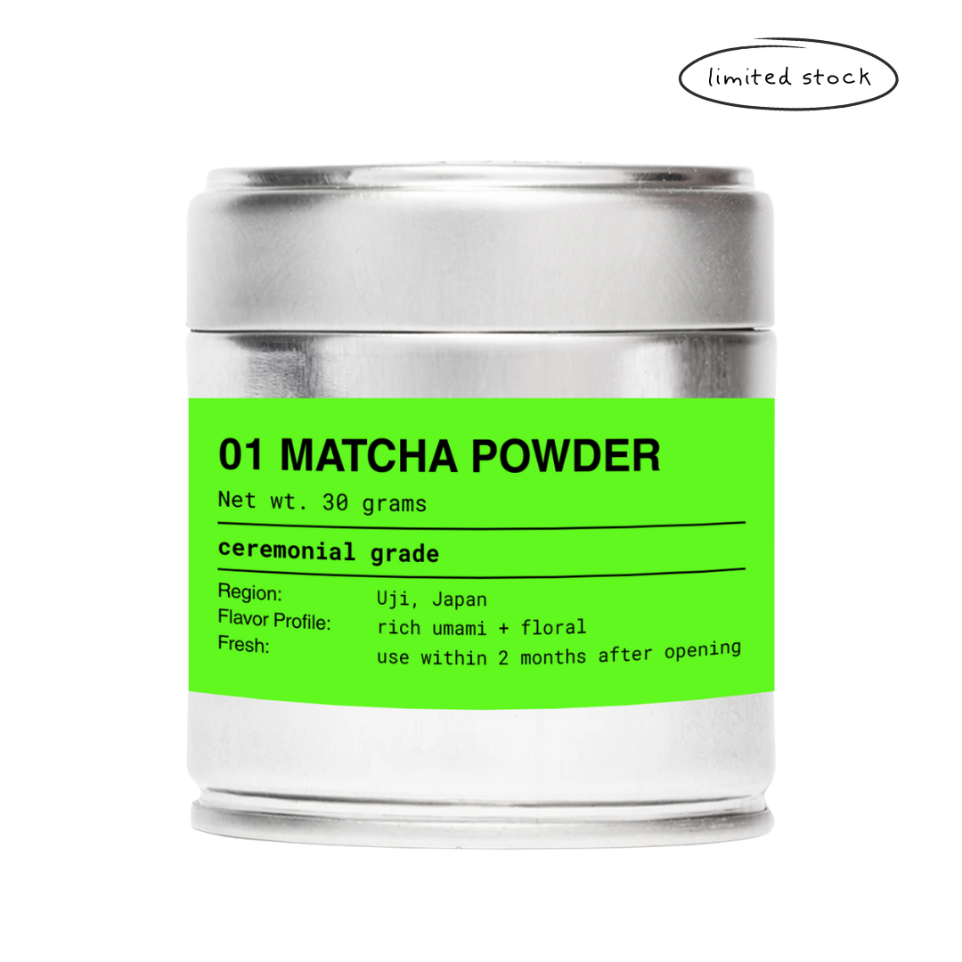 01 MATCHA POWDER